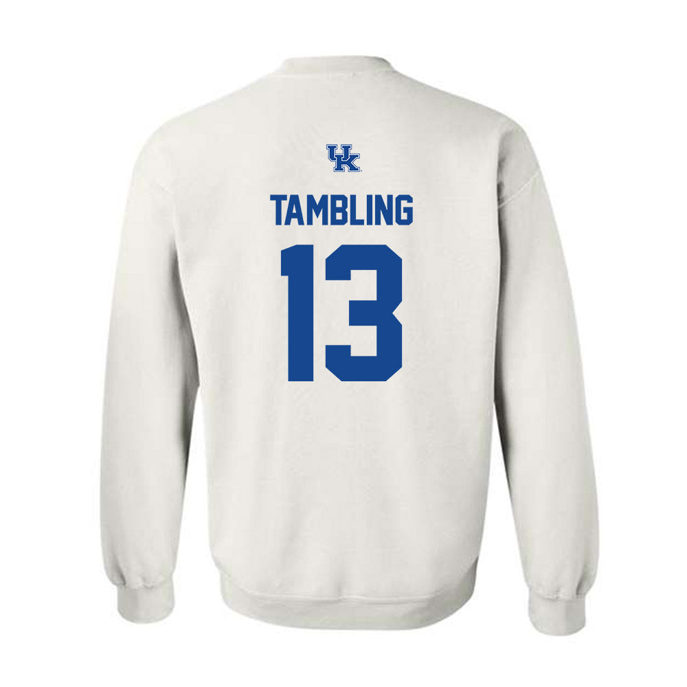 Kentucky - NCAA Football : Nelson Tambling - Classic Shersey Crewneck Sweatshirt-1
