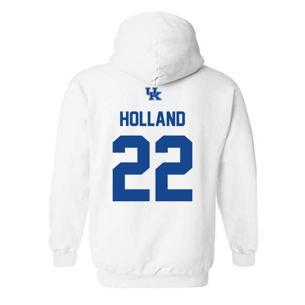 Kentucky - NCAA Women's Soccer : Megan Holland - Classic Shersey Hooded Sweatshirt-1