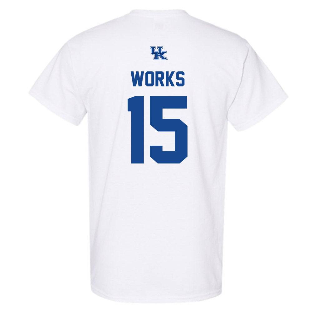 Kentucky - NCAA Football : Cedric Works - Classic Shersey T-Shirt-1