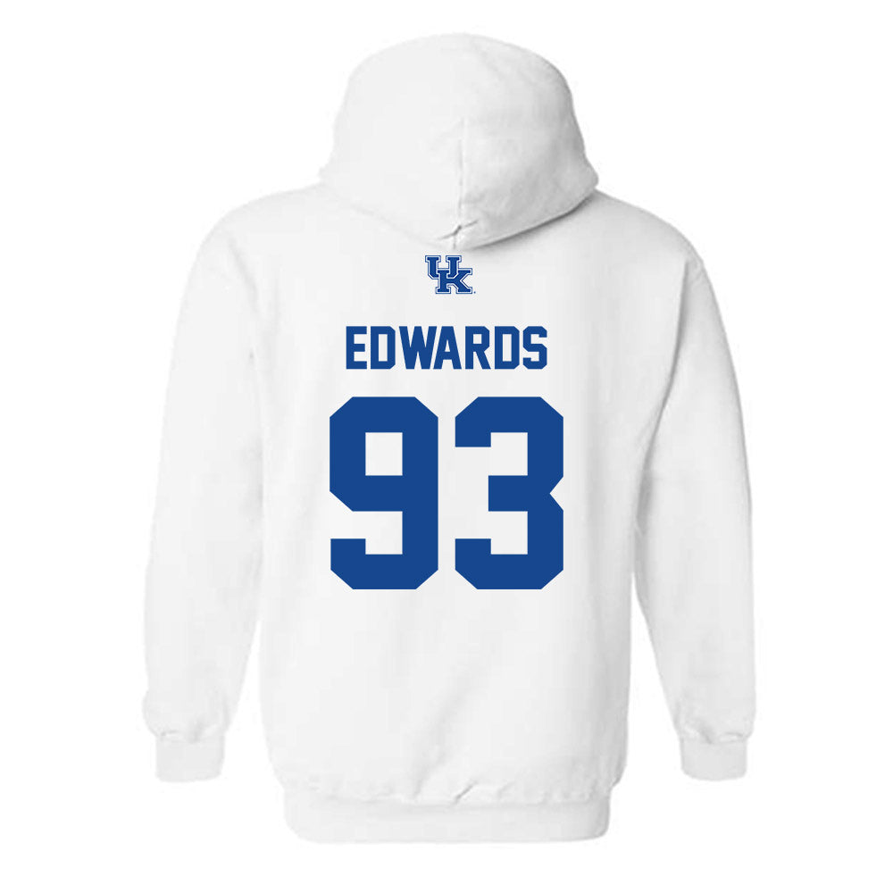 Kentucky - NCAA Football : Kalen Edwards - Classic Shersey Hooded Sweatshirt-1