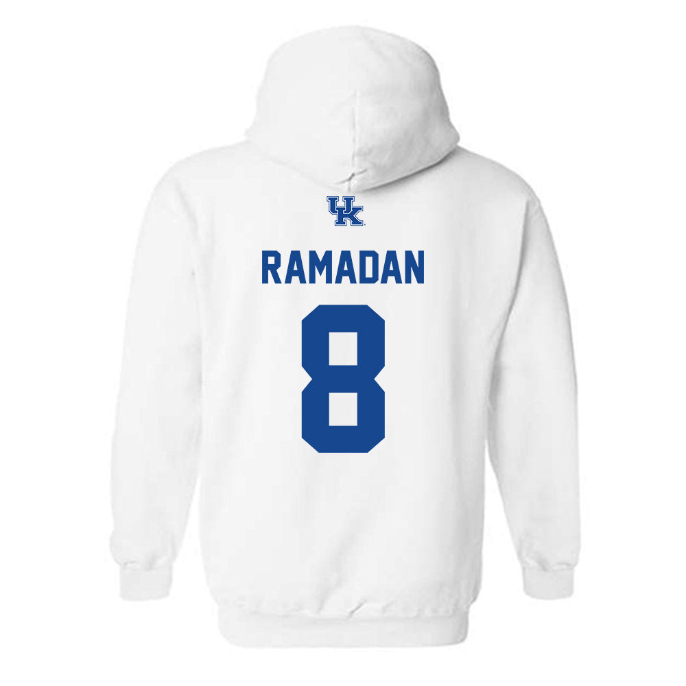 Kentucky - NCAA Women's Soccer : Nadia Ramadan - Classic Shersey Hooded Sweatshirt-1
