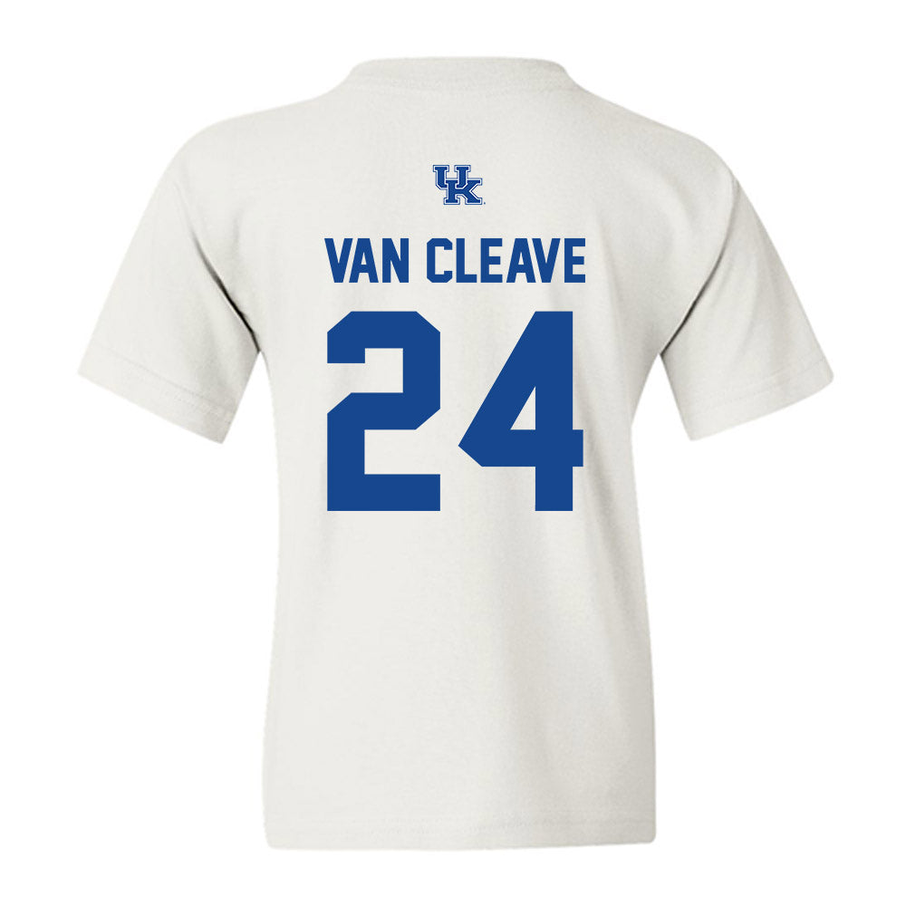 Kentucky - NCAA Baseball : Braxton Van Cleave - Classic Shersey Youth T-Shirt-1