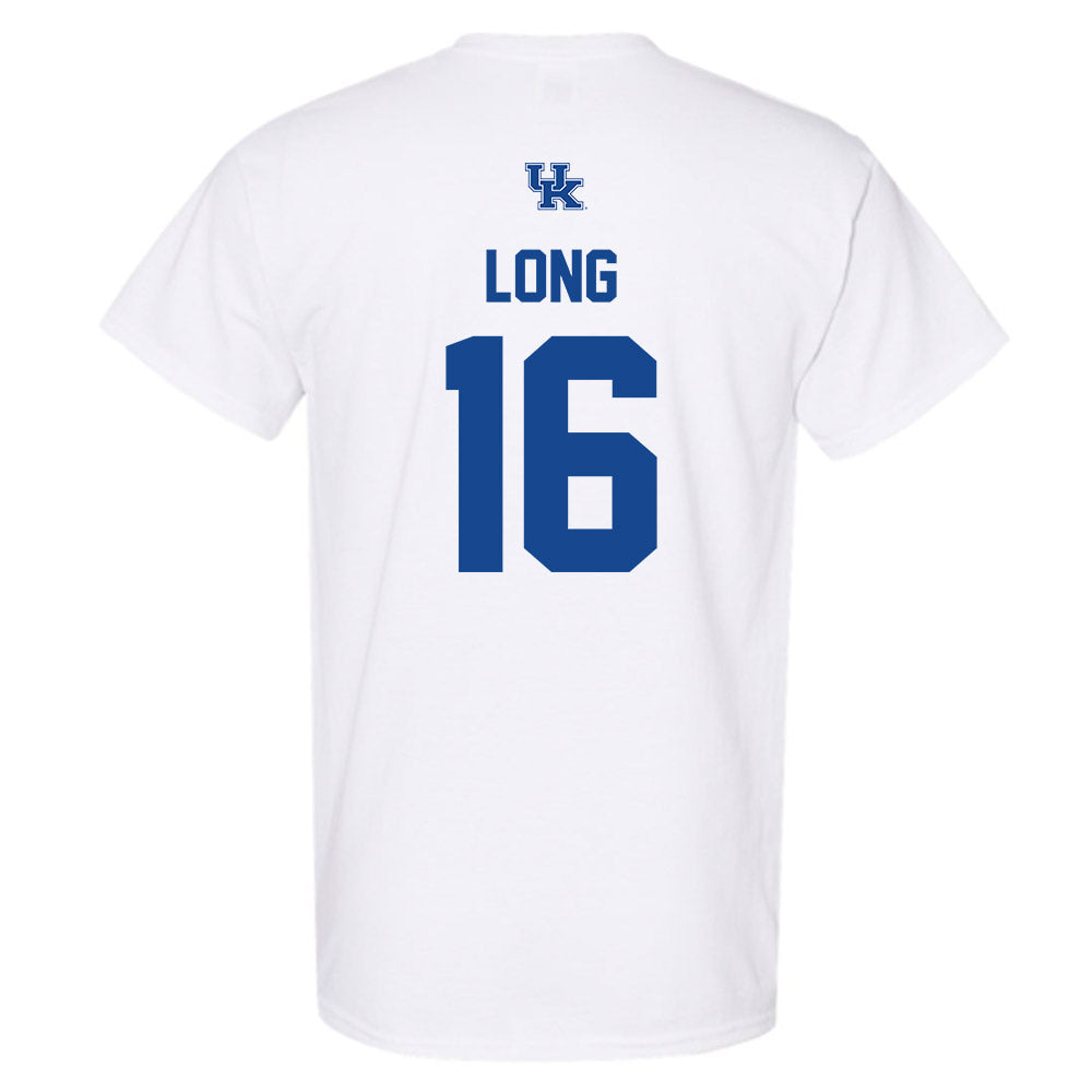 Kentucky - NCAA Football : JacQai Long - Classic Shersey T-Shirt-1