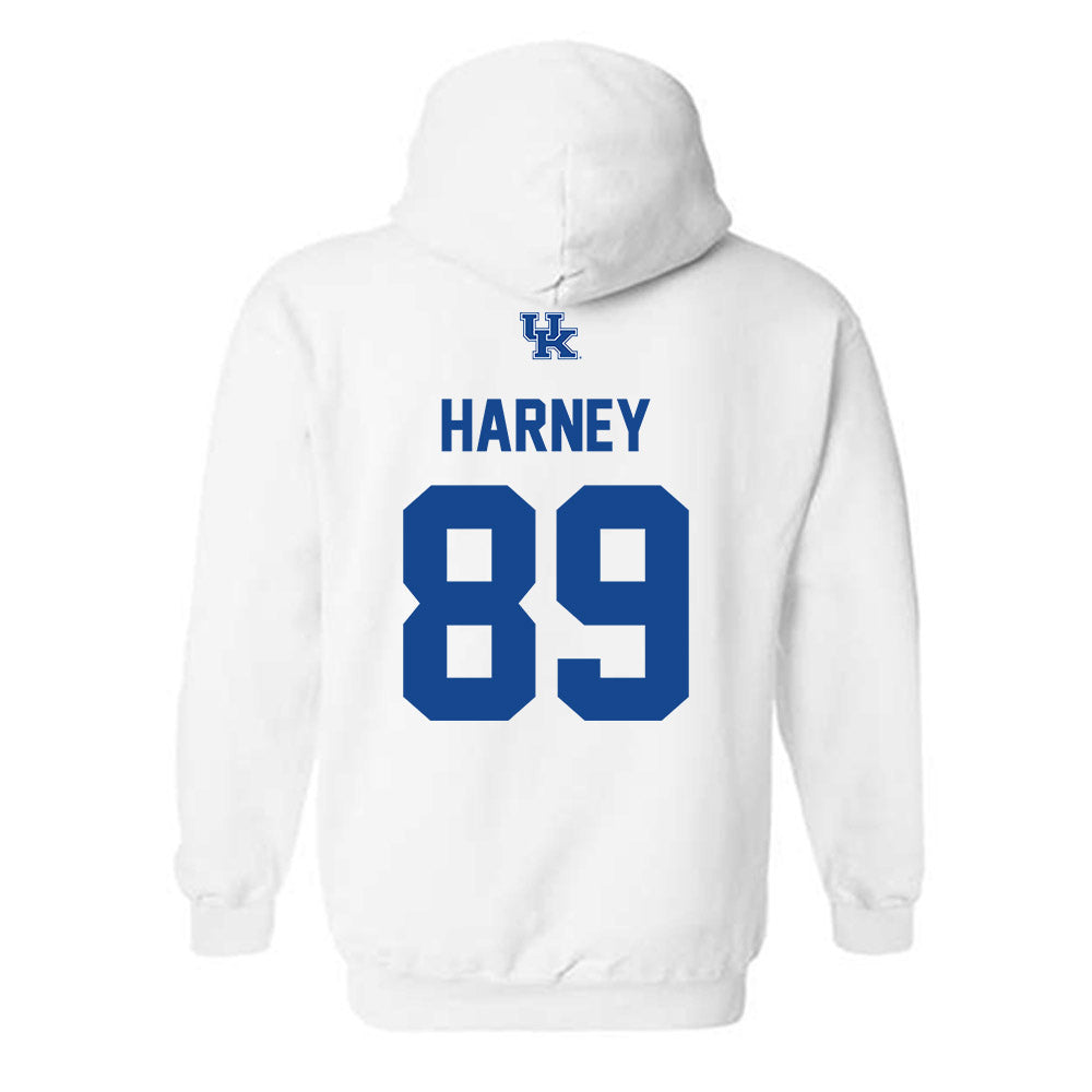 Kentucky - NCAA Football : Cash Harney - Classic Shersey Hooded Sweatshirt-1