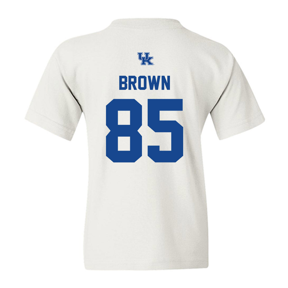 Kentucky - NCAA Football : Elijah Brown - Classic Shersey Youth T-Shirt-1