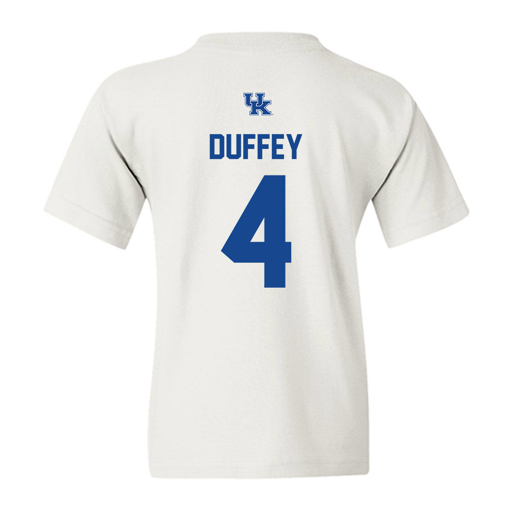 Kentucky - NCAA Baseball : Alex Duffey - Classic Shersey Youth T-Shirt-1