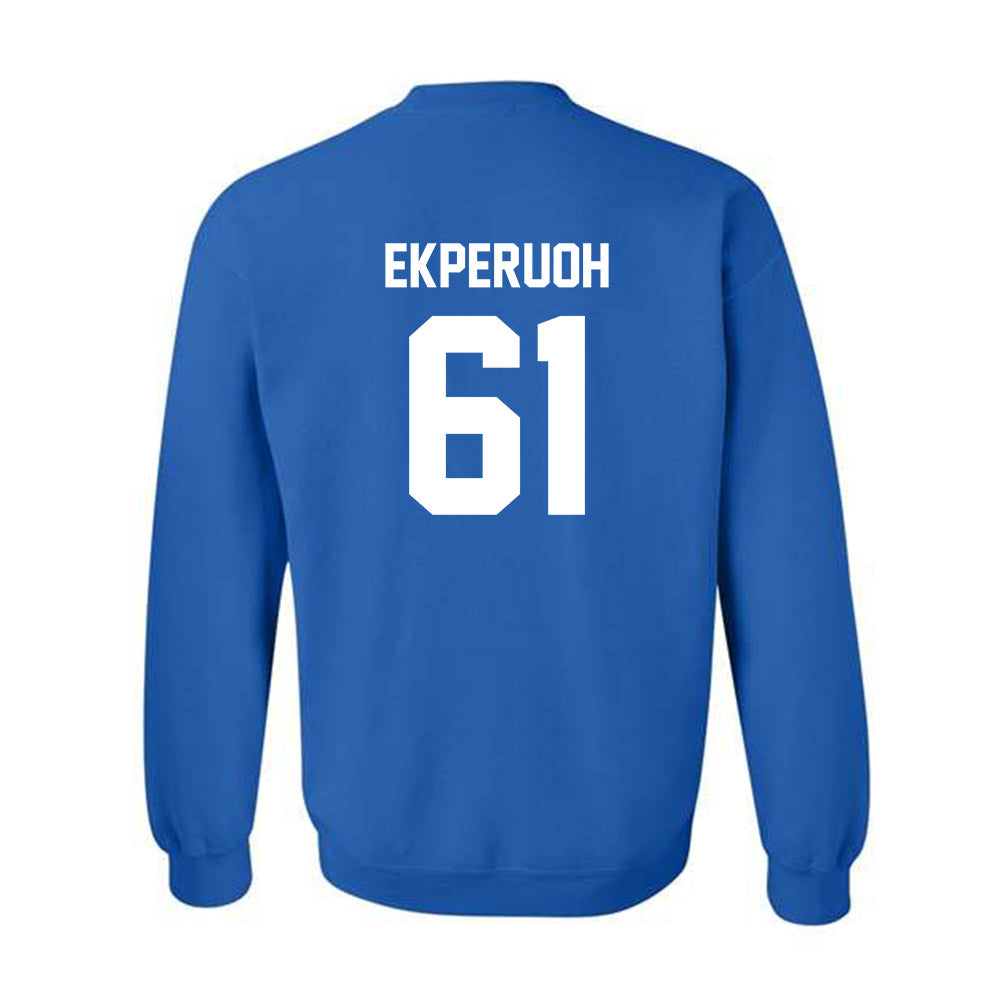 Kentucky - NCAA Football : Jason Ekperuoh - Classic Shersey Crewneck Sweatshirt-1