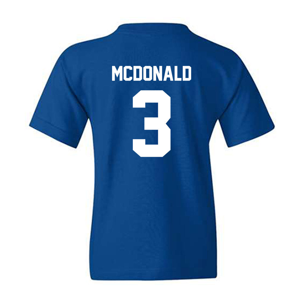 Kentucky - NCAA Women's Basketball : Emily McDonald - Classic Shersey Youth T-Shirt-1