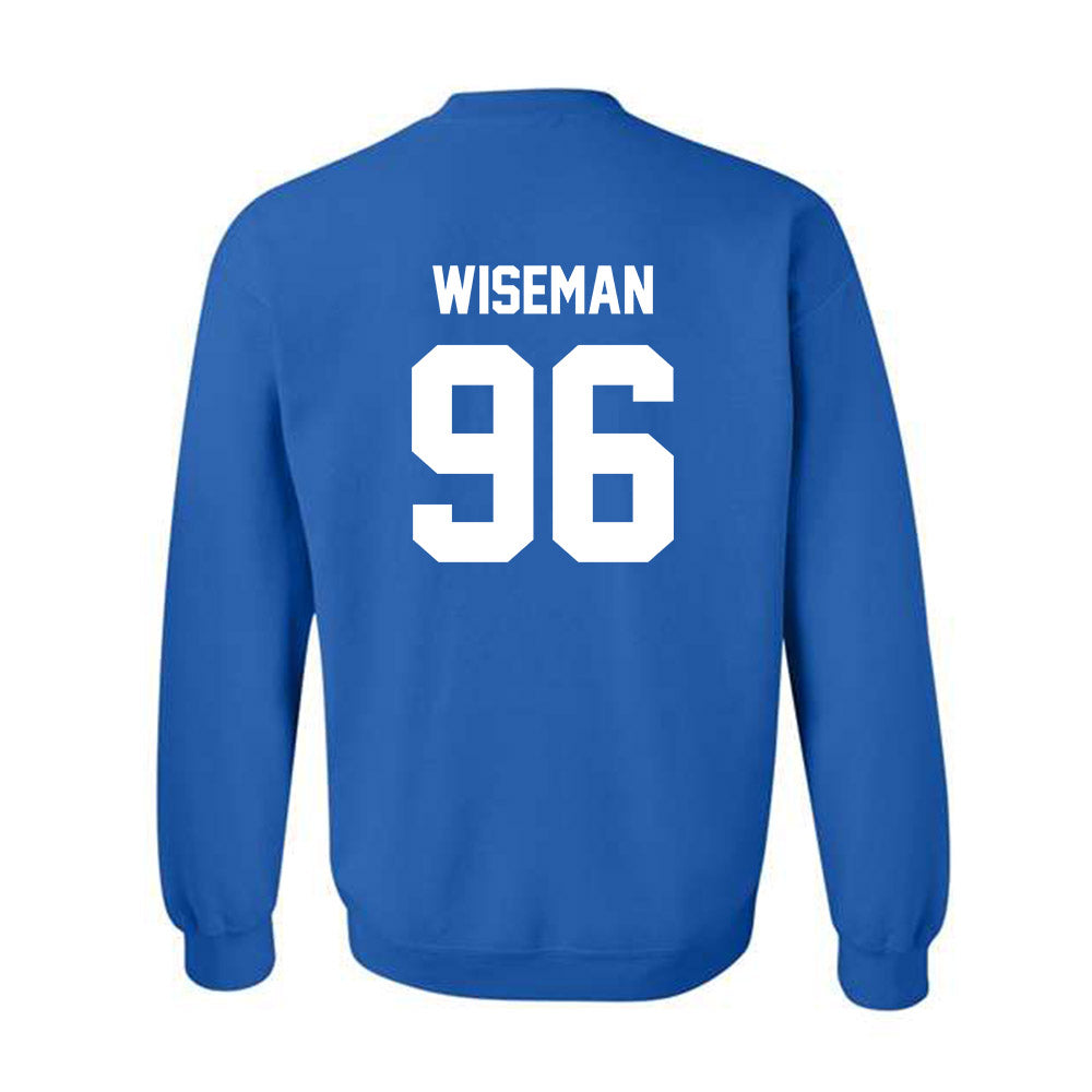 Kentucky - NCAA Football : Dominic Wiseman - Classic Shersey Crewneck Sweatshirt-1