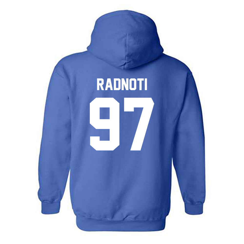 Kentucky - NCAA Football : Spencer Radnoti - Classic Shersey Hooded Sweatshirt-1