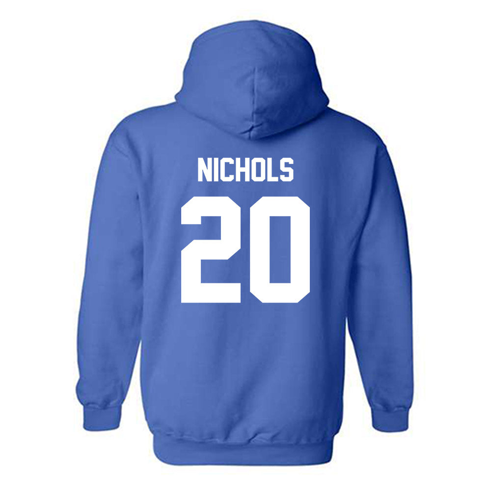 Kentucky - NCAA Football : Terhyon Nichols - Classic Fashion Shersey Hooded Sweatshirt