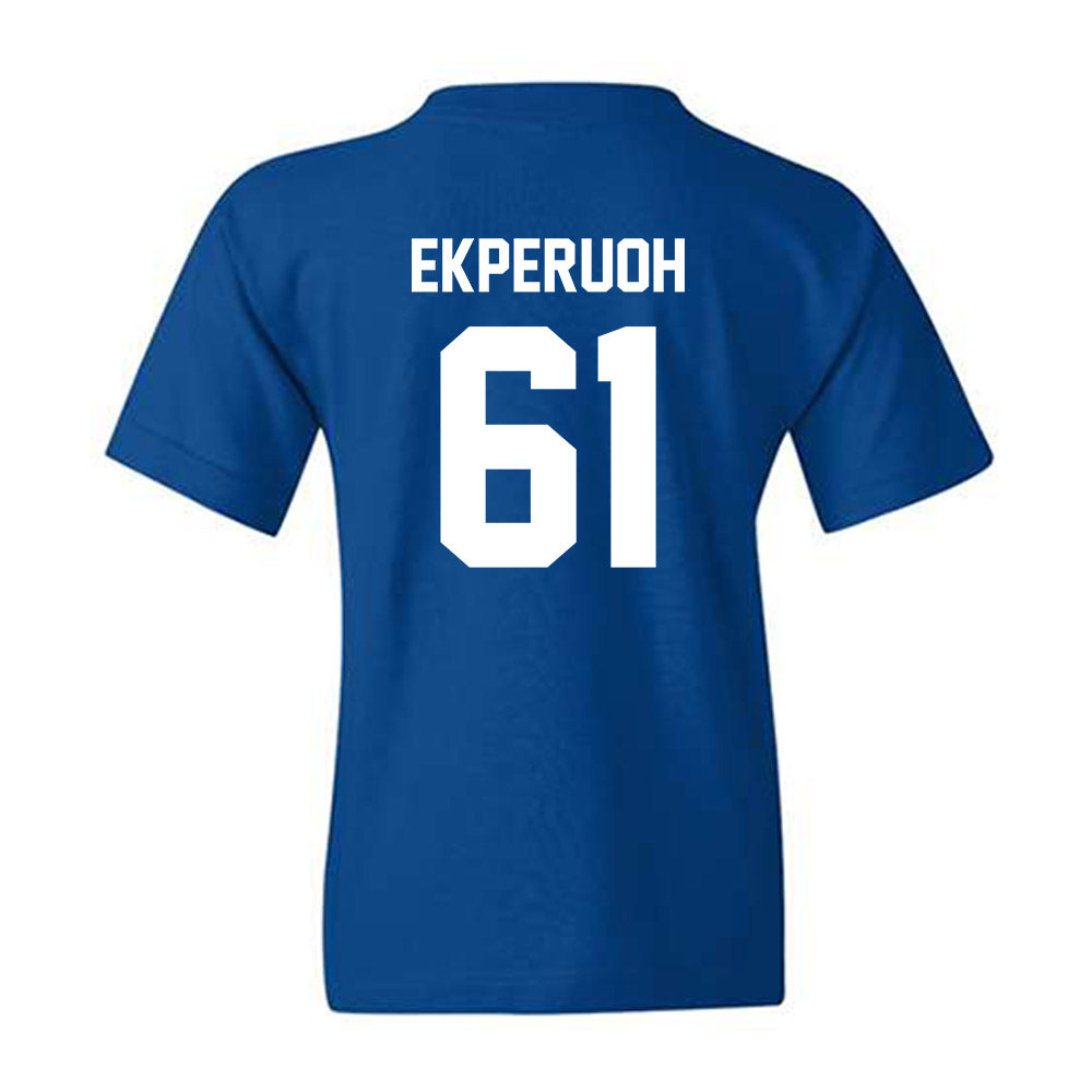 Kentucky - NCAA Football : Jason Ekperuoh - Classic Shersey Youth T-Shirt-1