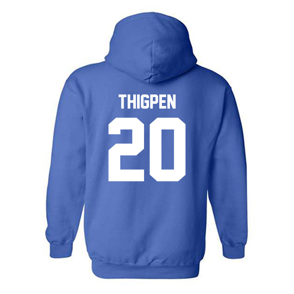 Kentucky - NCAA Women's Volleyball : Asia Thigpen - Classic Shersey Hooded Sweatshirt-1