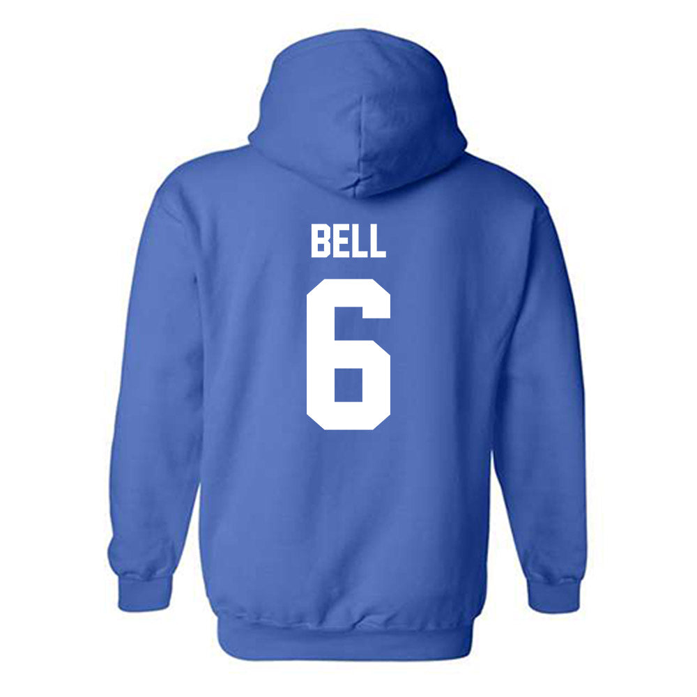 Kentucky - NCAA Baseball : Tyler Bell - Classic Shersey Hooded Sweatshirt-1