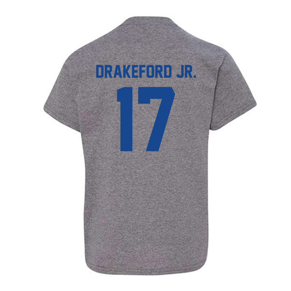 Kentucky - NCAA Football : William Drakeford Jr. - Classic Fashion Shersey Youth T-Shirt-1