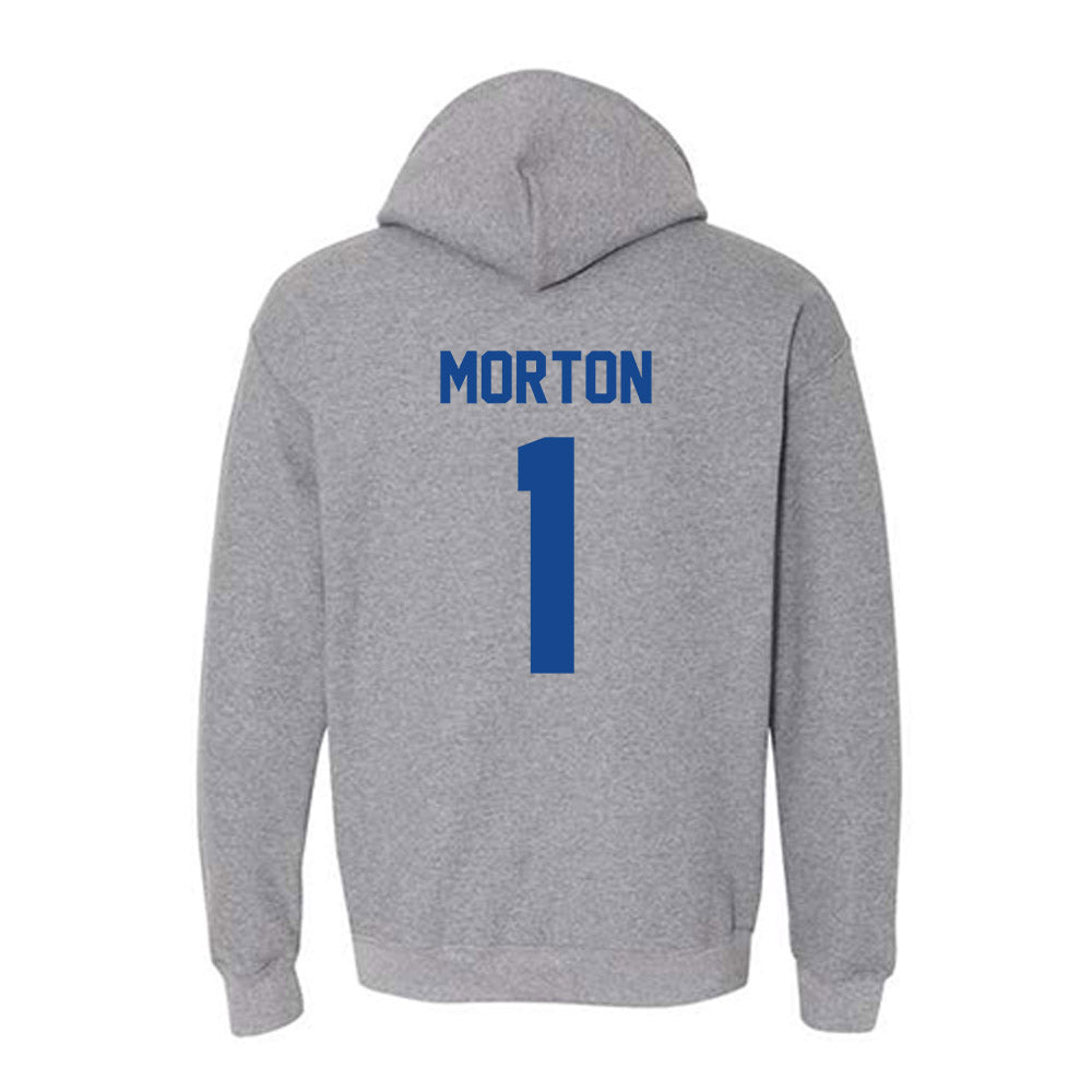 Kentucky - NCAA Men's Basketball : Jerone Morton - Classic Fashion Shersey Hooded Sweatshirt-1