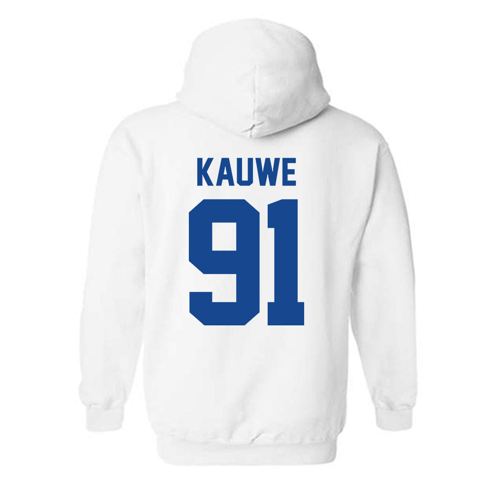 Kentucky - NCAA Football : Jacob Kauwe - Sports Shersey Hooded Sweatshirt-1