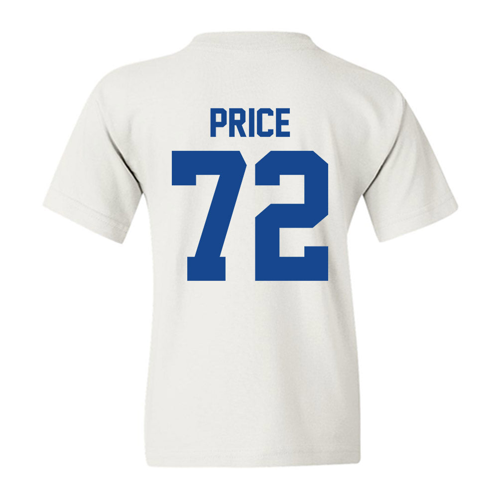 Kentucky - NCAA Football : Coleton Price - Sports Shersey Youth T-Shirt-1