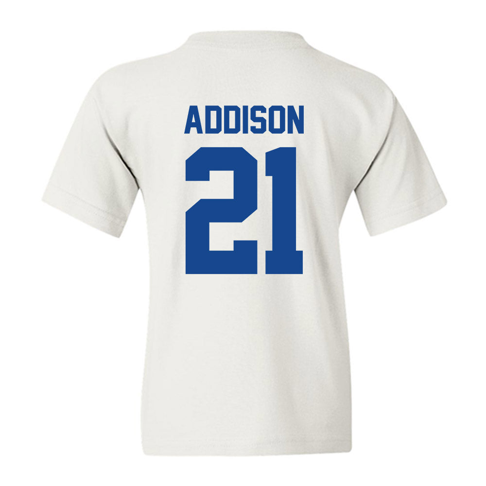 Kentucky - NCAA Football : Nasir Addison - Sports Shersey Youth T-Shirt-1