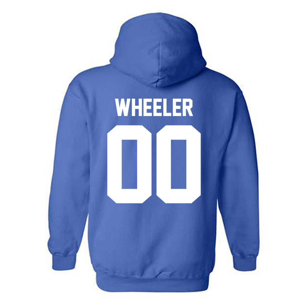 Kentucky - NCAA Football : Jack Wheeler - Sports Shersey Hooded Sweatshirt-1