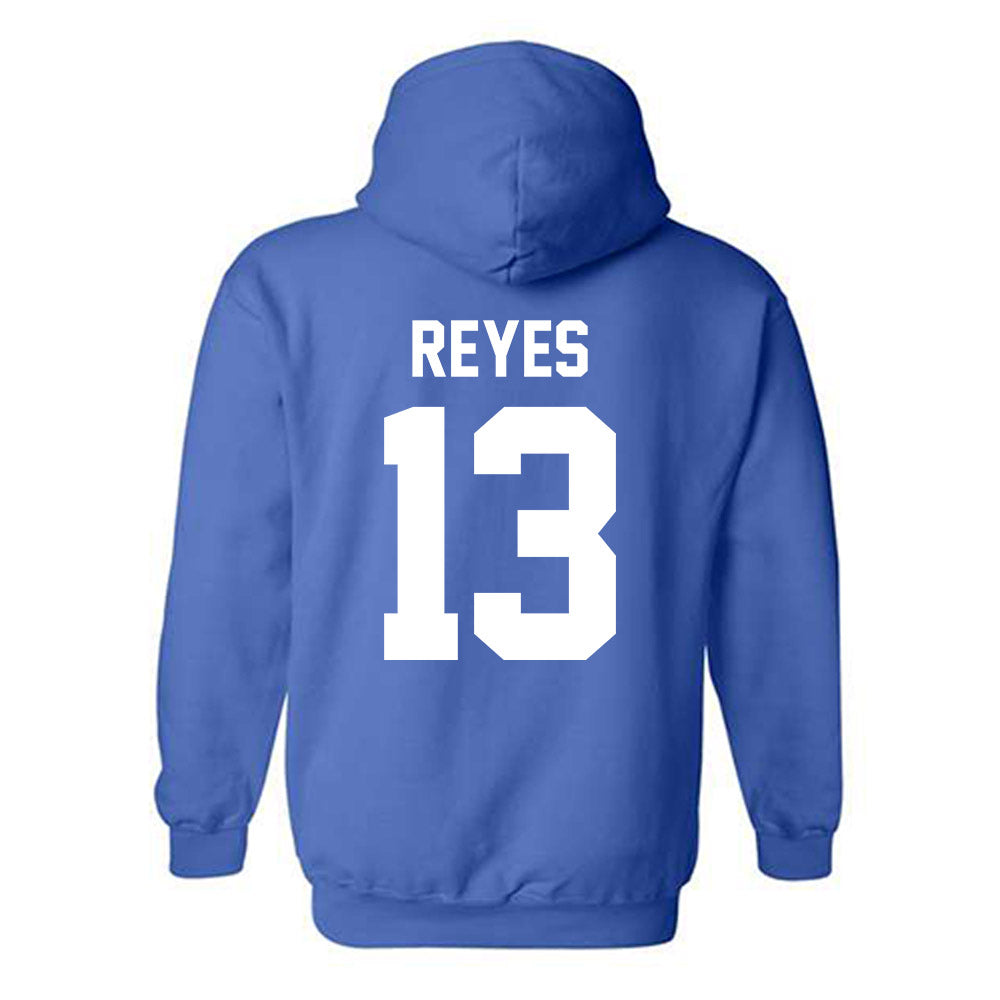 Kentucky - NCAA Football : Cyrus Reyes - Sports Shersey Hooded Sweatshirt-1