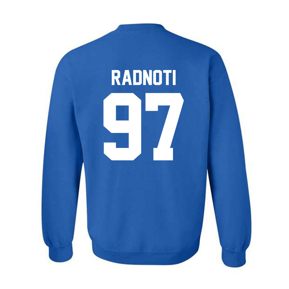 Kentucky - NCAA Football : Spencer Radnoti - Sports Shersey Crewneck Sweatshirt-1
