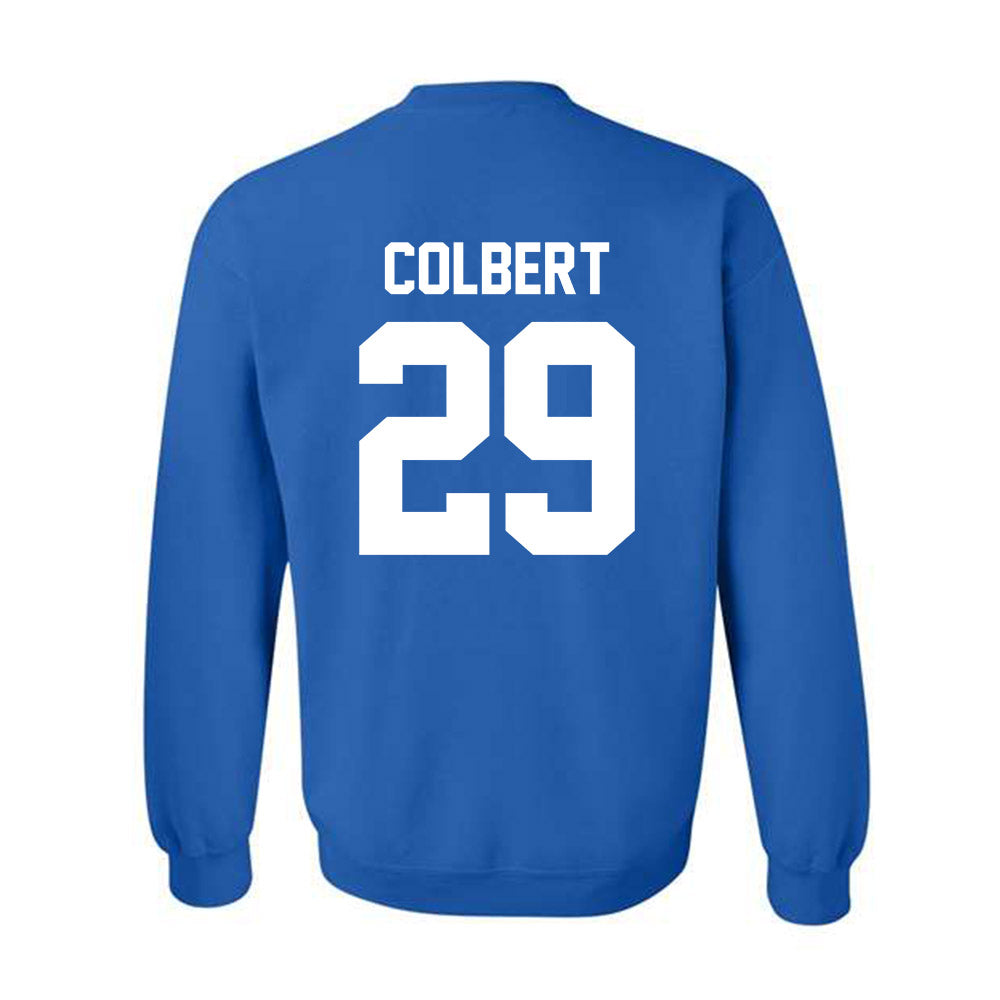Kentucky - NCAA Football : Jordan Colbert - Sports Shersey Crewneck Sweatshirt-1