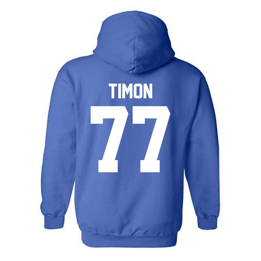 Kentucky - NCAA Football : Henry Timon - Sports Shersey Hooded Sweatshirt-1