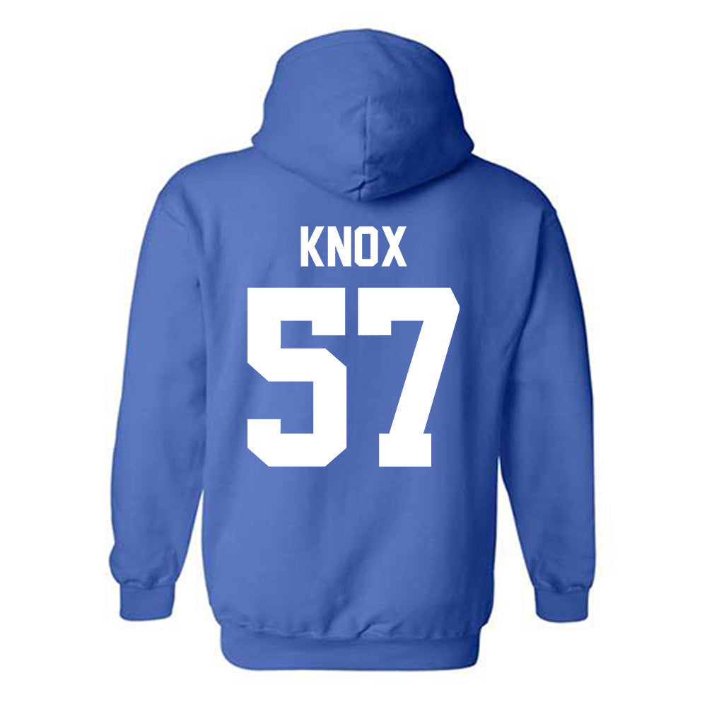 Kentucky - NCAA Football : Jordan Knox - Sports Shersey Hooded Sweatshirt-1