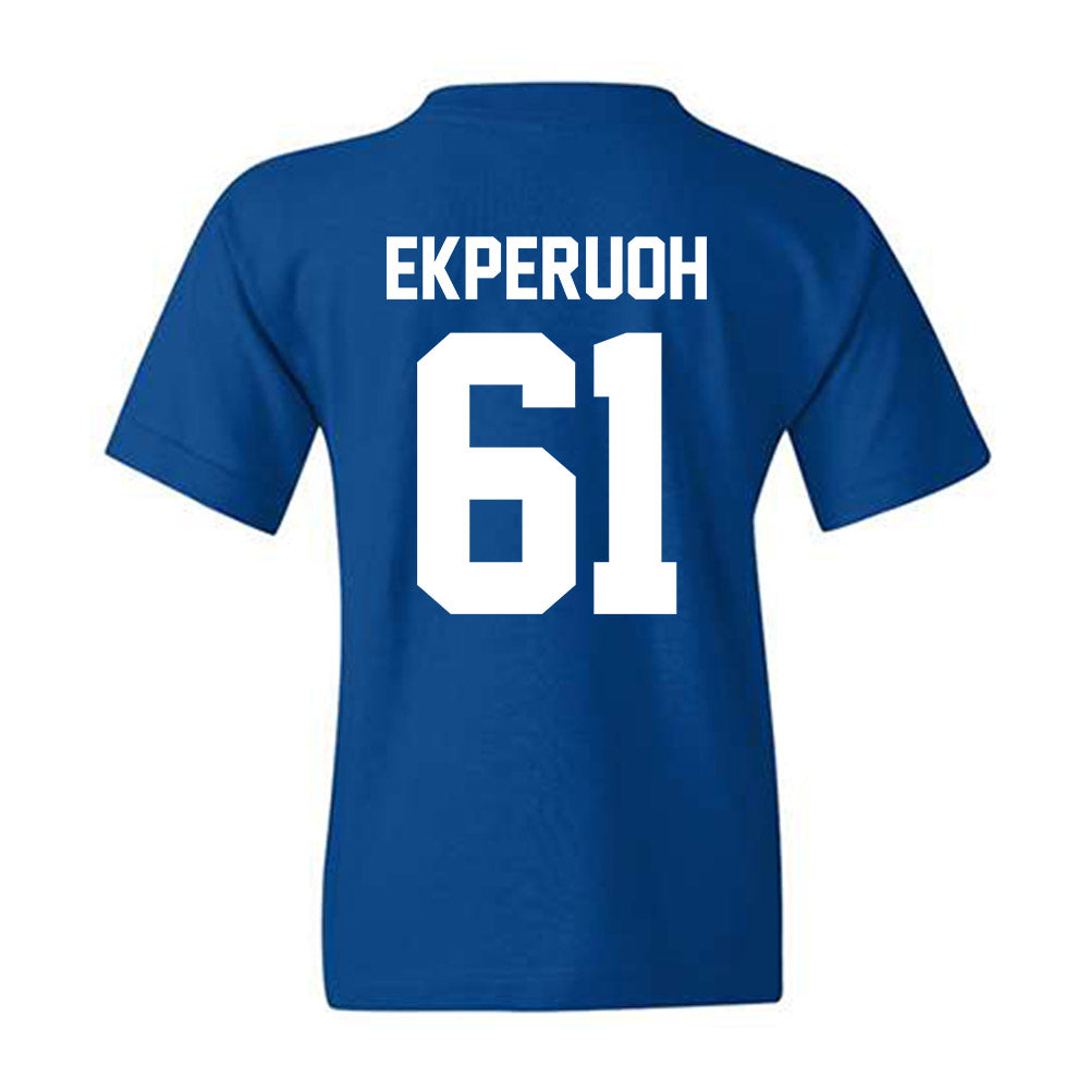 Kentucky - NCAA Football : Jason Ekperuoh - Sports Shersey Youth T-Shirt-1