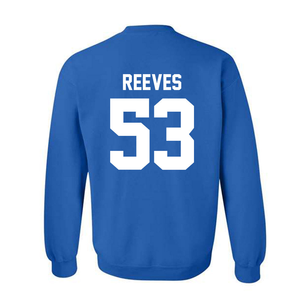 Kentucky - NCAA Football : Ben Reeves - Sports Shersey Crewneck Sweatshirt-1