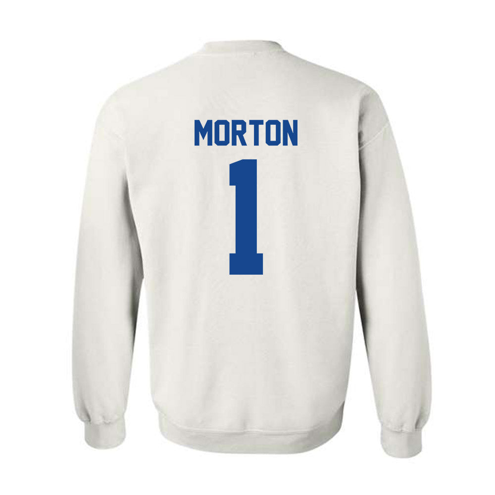 Kentucky - NCAA Men's Basketball : Jerone Morton - Sports Shersey Crewneck Sweatshirt-1