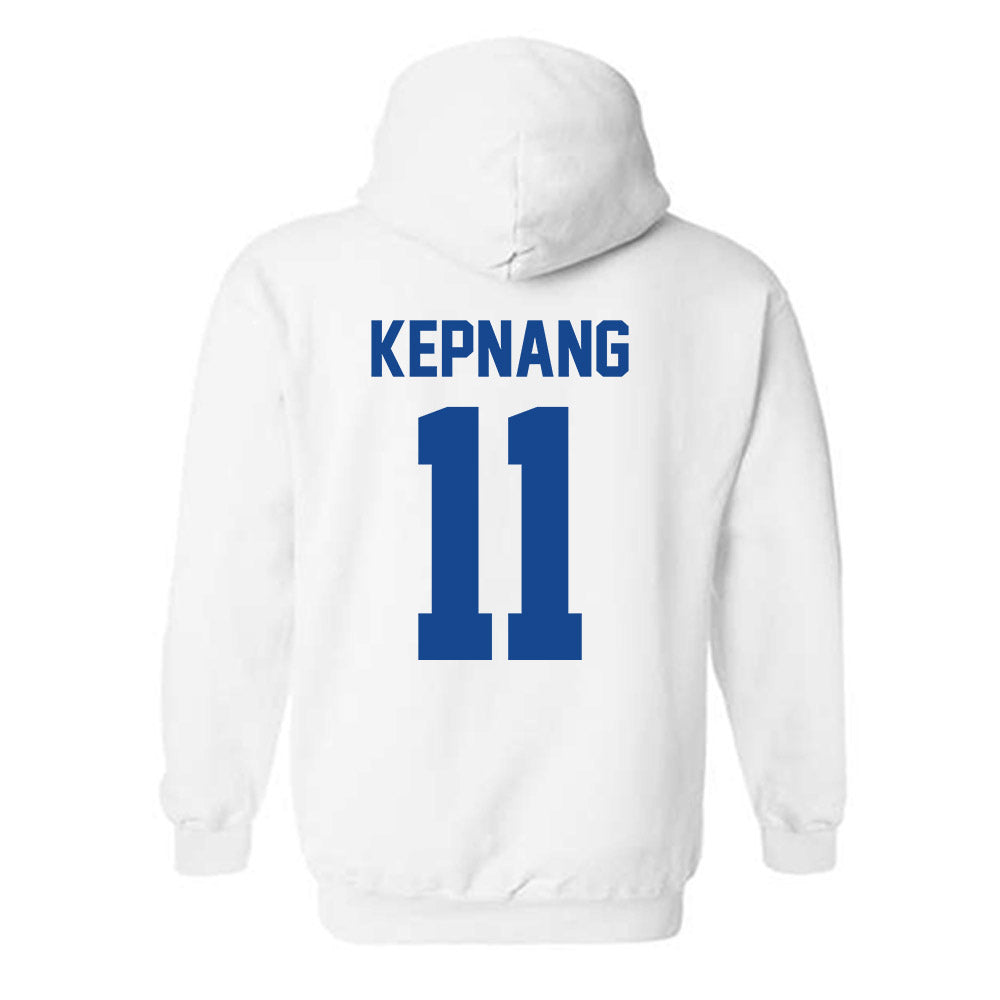 Kentucky - NCAA Men's Basketball : Franck Kepnang - Sports Shersey Hooded Sweatshirt-1