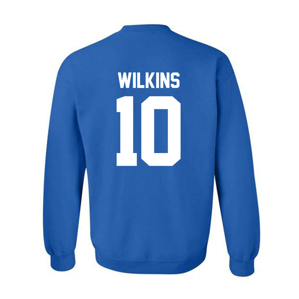 Kentucky - NCAA Men's Basketball : Alex Wilkins - Sports Shersey Crewneck Sweatshirt-1