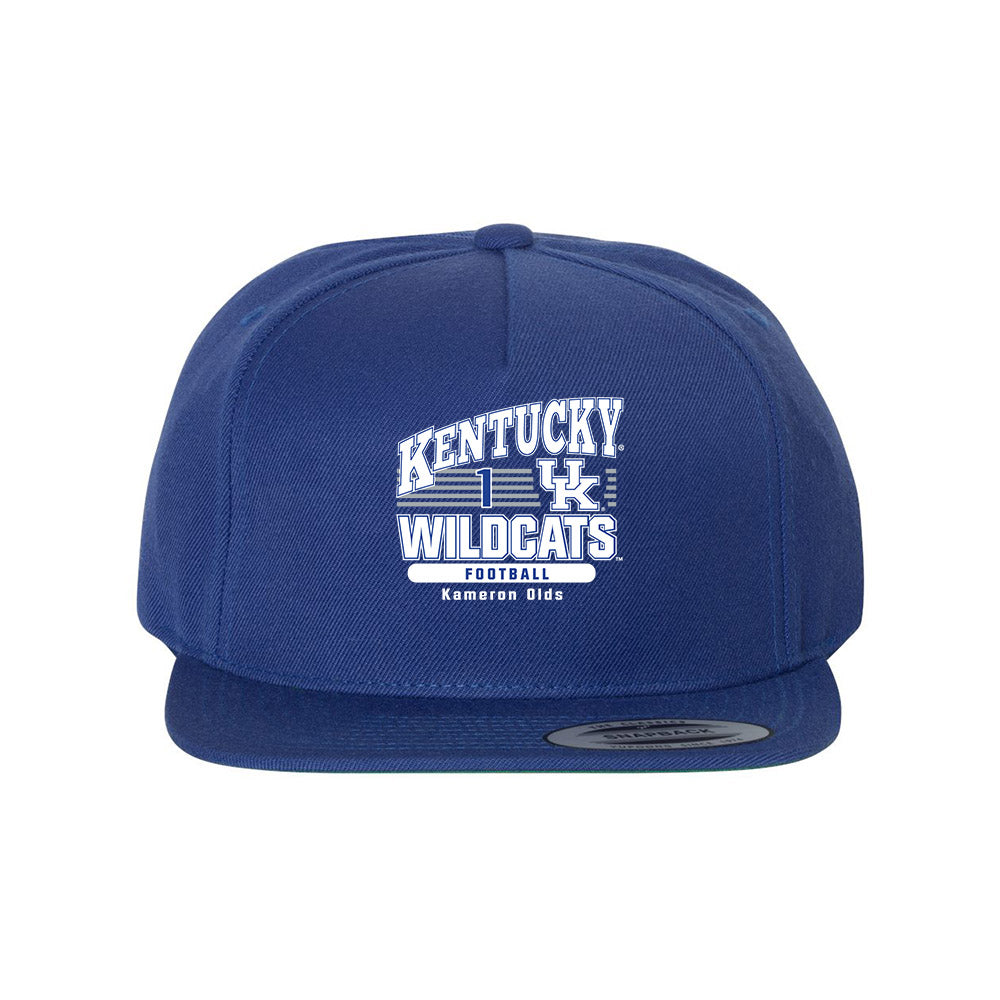 Kentucky - NCAA Football : Kameron Olds - Snapback Hat-0