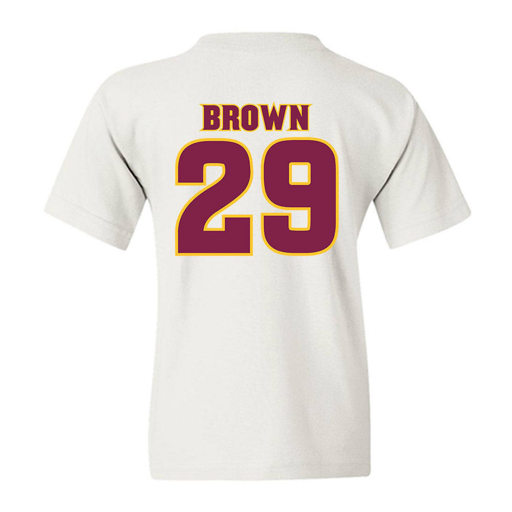 Arizona State - NCAA Baseball : Tommy Brown - Replica Shersey Youth T-Shirt-1