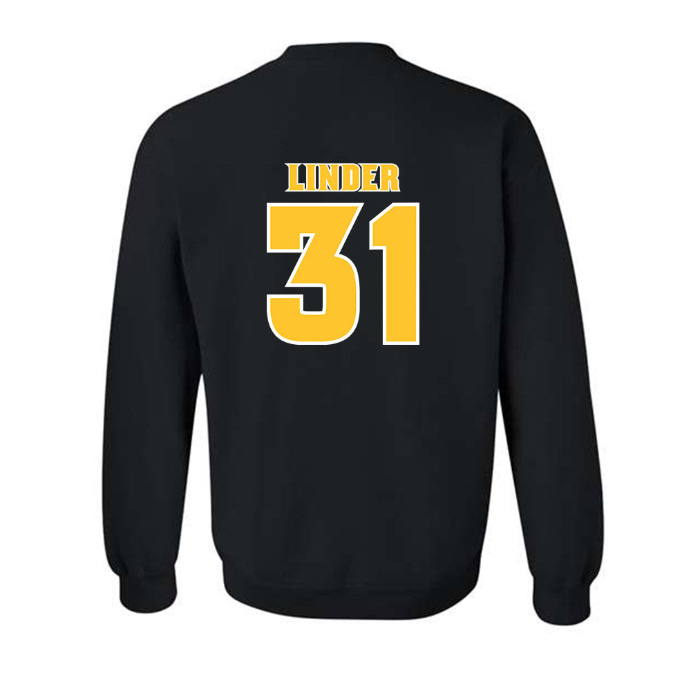 Arizona State - NCAA Baseball : Colin Linder - Replica Shersey Crewneck Sweatshirt-1