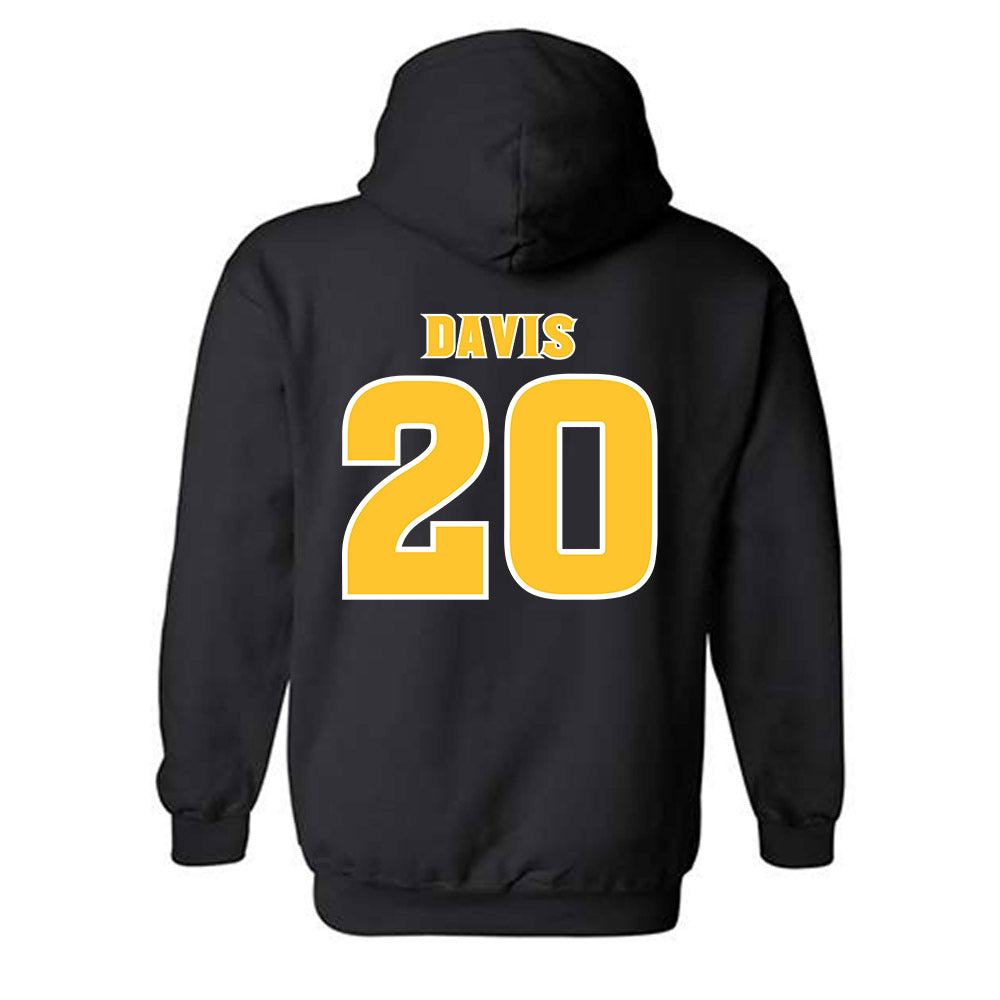 Arizona State - NCAA Softball : Takyla Davis - Replica Shersey Hooded Sweatshirt-1