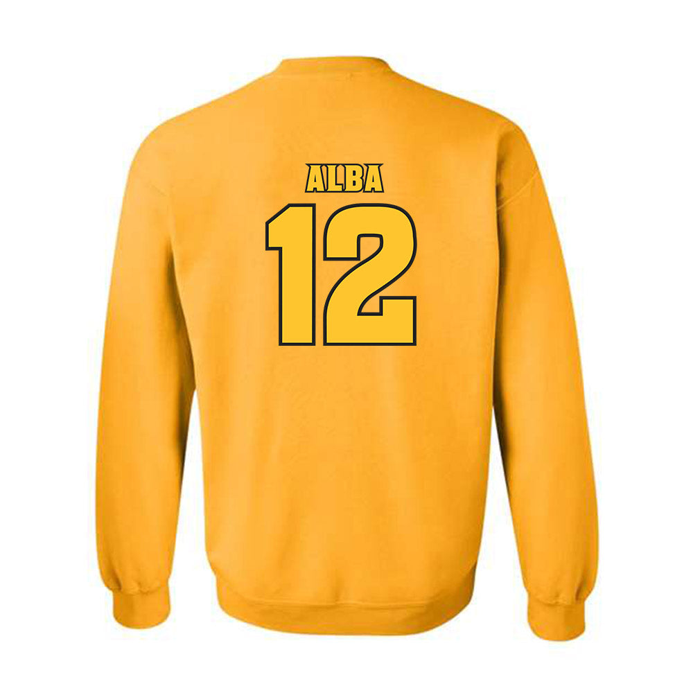 Arizona State - NCAA Baseball : Jaden Alba - Replica Shersey Crewneck Sweatshirt-1