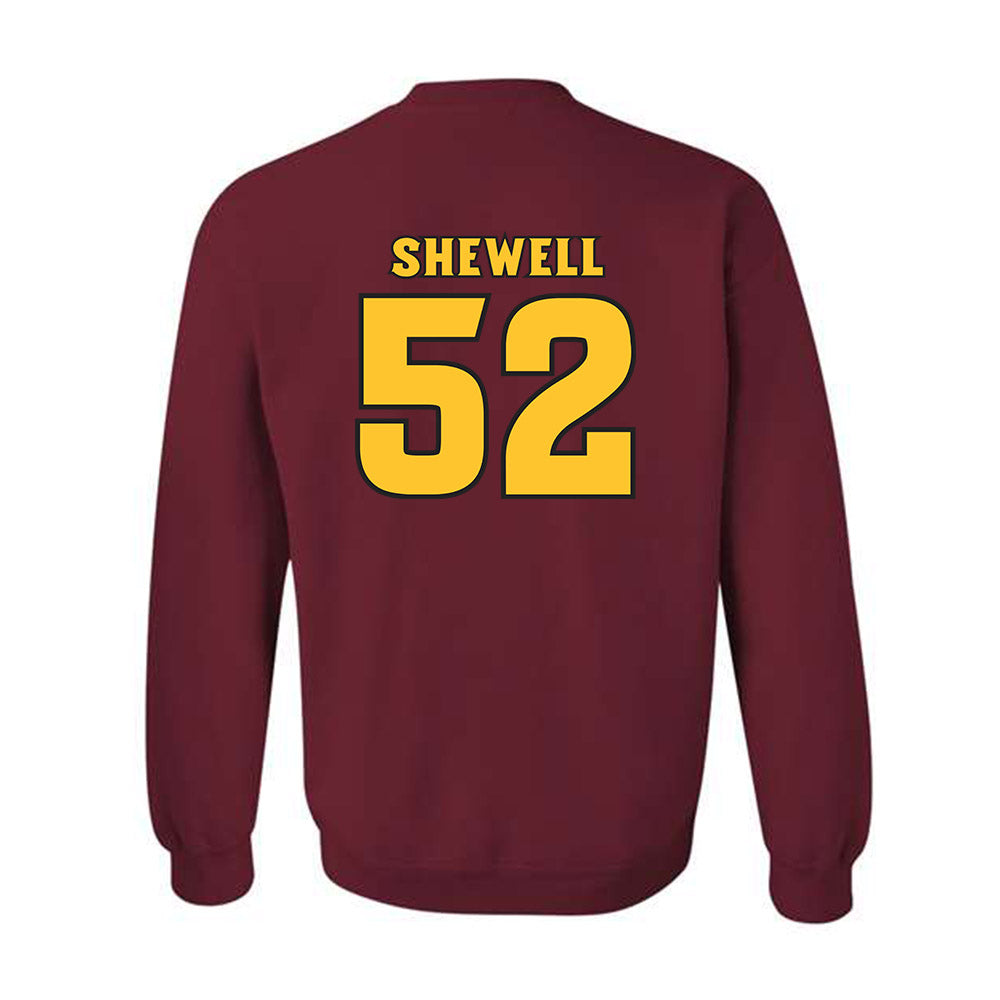 Arizona State - NCAA Football : Ian Shewell - Replica Shersey Crewneck Sweatshirt-1