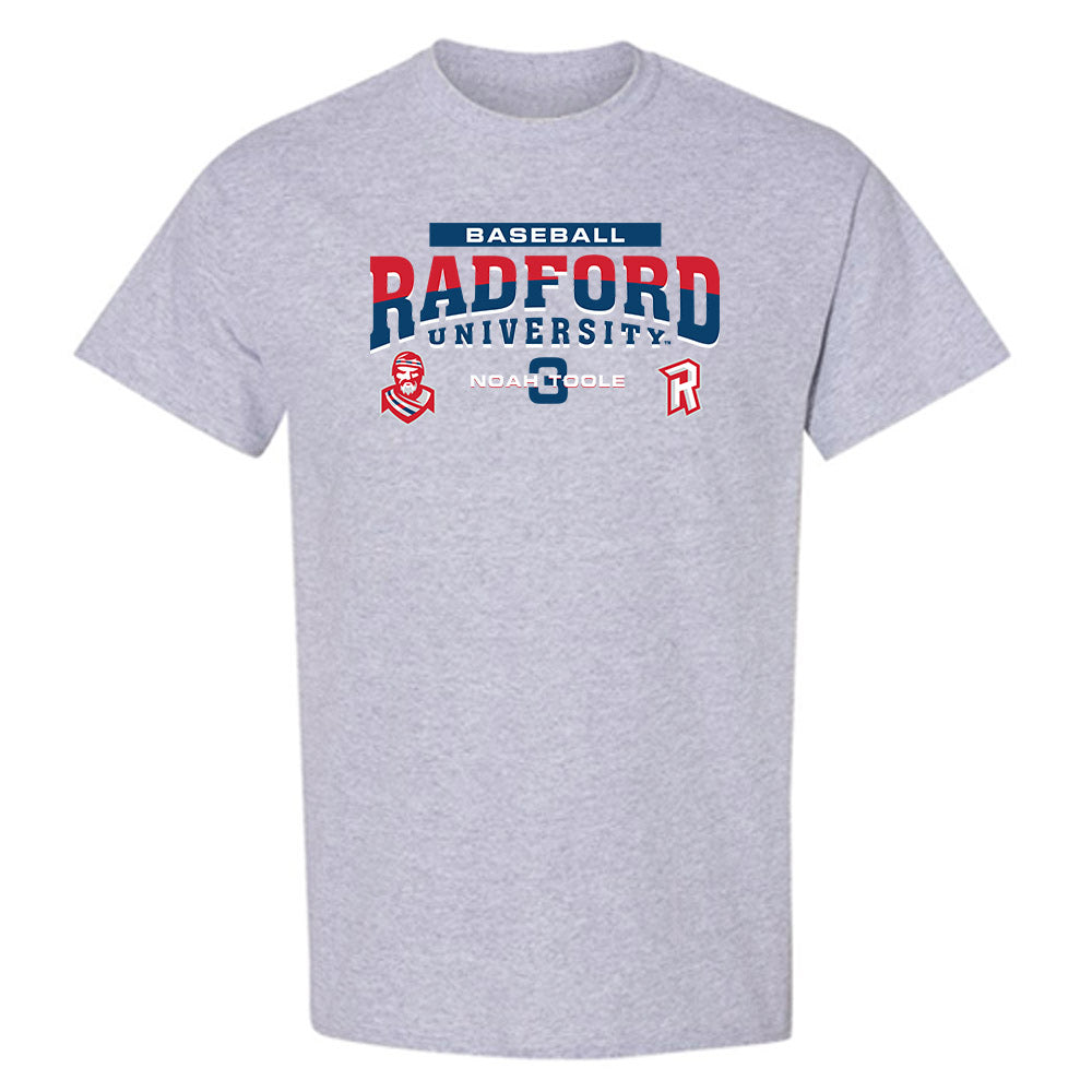 Radford - NCAA Baseball : Noah Toole - Classic Fashion Shersey T-Shirt