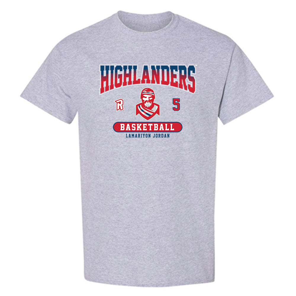 Radford - NCAA Men's Basketball : Lamariyon Jordan - Classic Fashion Shersey T-Shirt-0