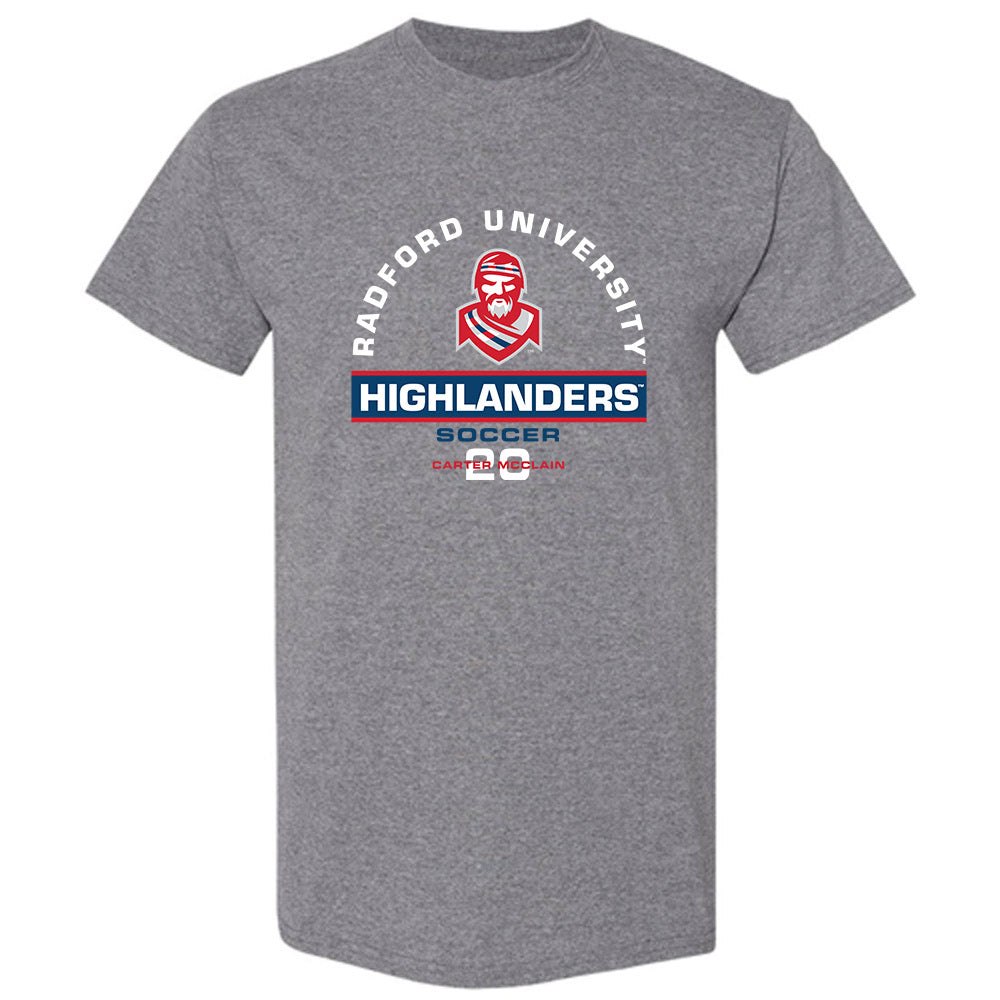 Radford - NCAA Men's Soccer : Carter McClain - Classic Fashion Shersey T-Shirt-0