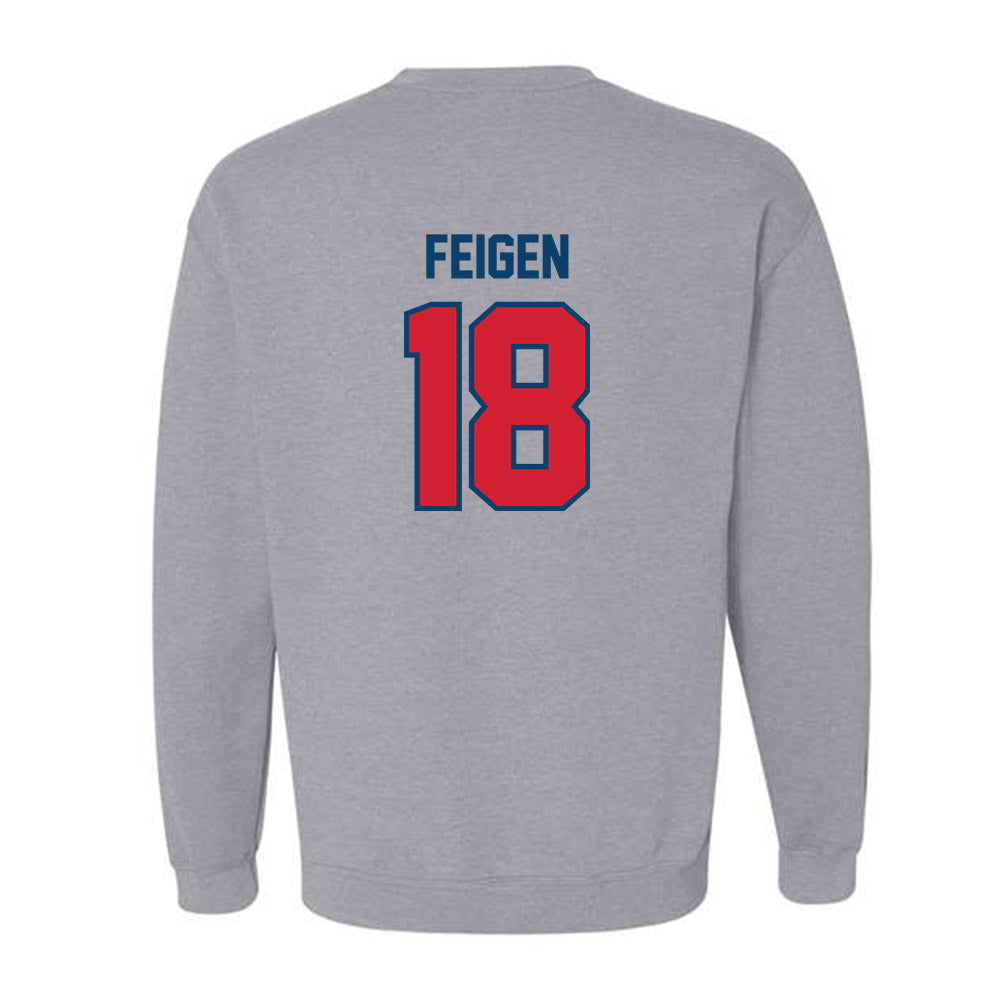 - NCAA Softball : Kelley Feigen - Classic Shersey Crewneck Sweatshirt-1