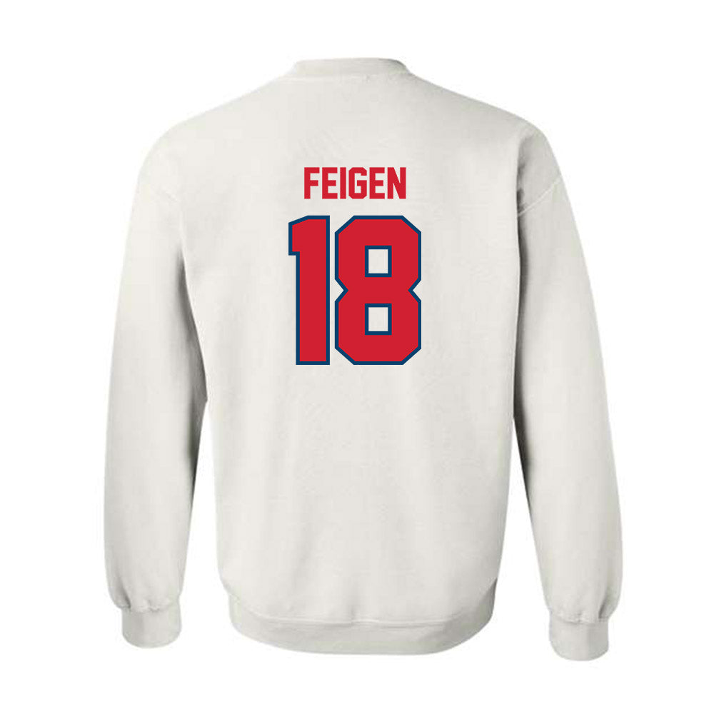 - NCAA Softball : Kelley Feigen - Classic Shersey Crewneck Sweatshirt-1