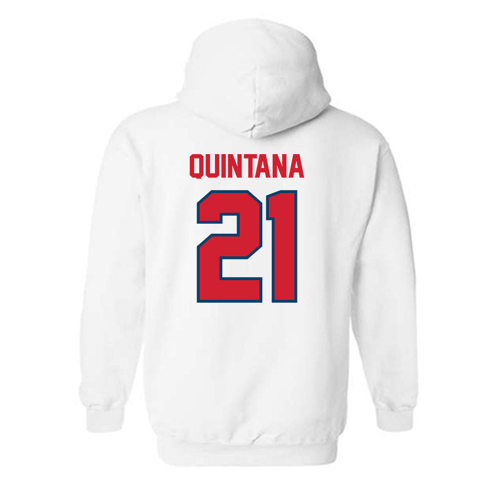 Radford - NCAA Baseball : Daniel Quintana - Classic Shersey Hooded Sweatshirt-1