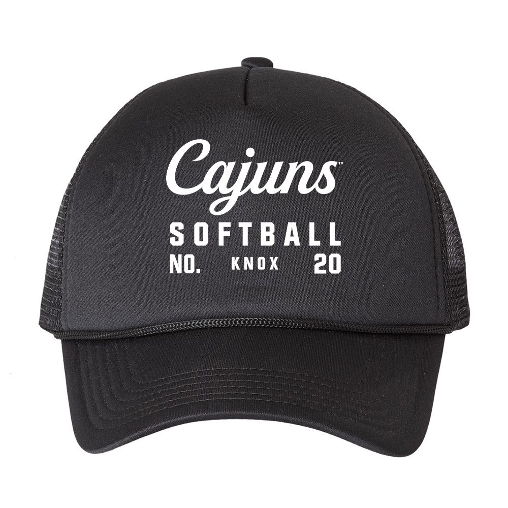 Louisiana - NCAA Softball : Lily Knox - Trucker Hat-0