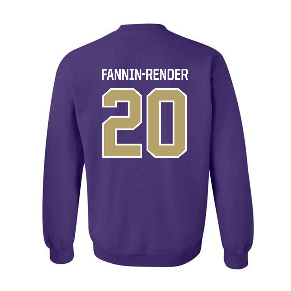 JMU - NCAA Football : Malachi Fannin-Render - Classic Shersey Crewneck Sweatshirt-1