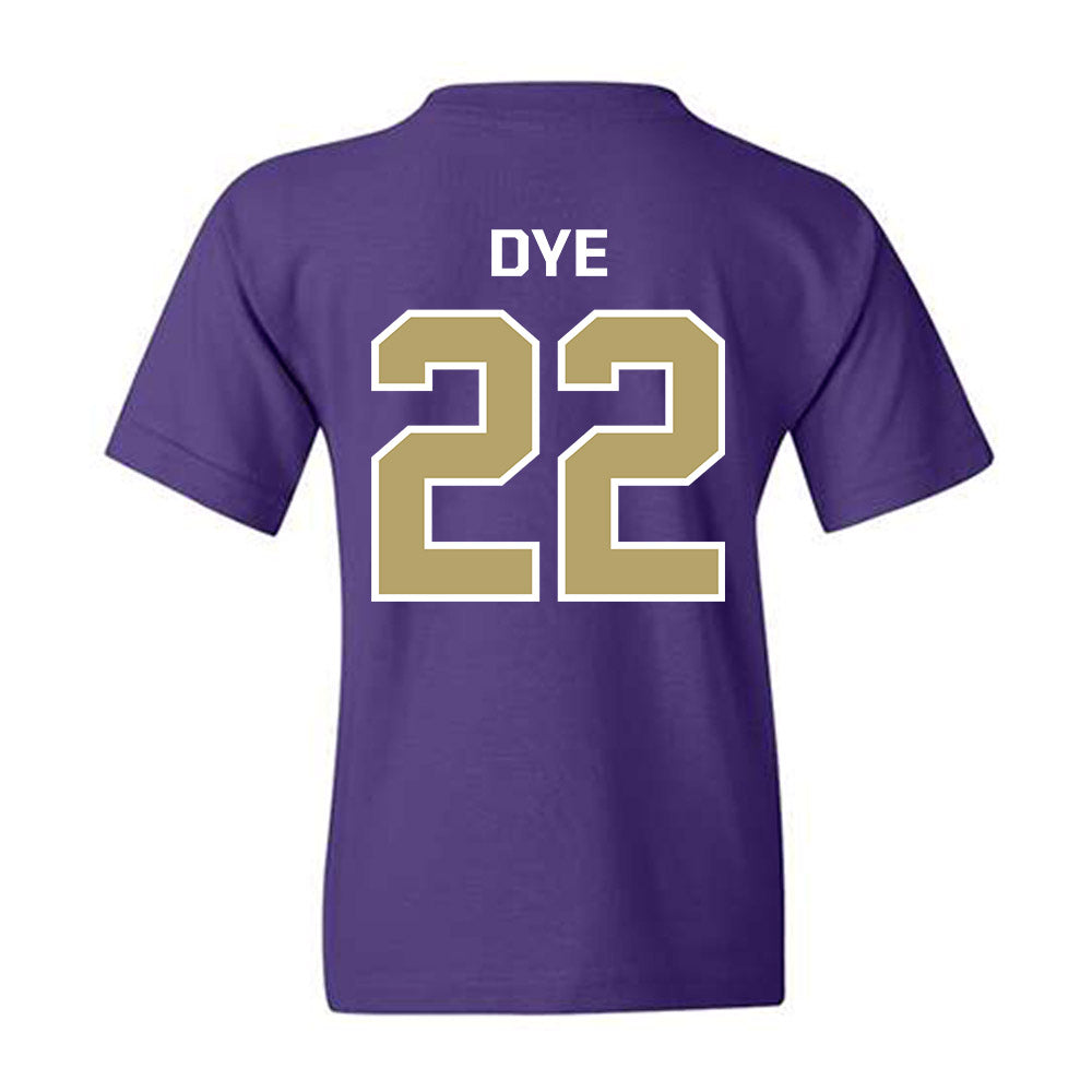 JMU - NCAA Football : Trashon Dye - Classic Shersey Youth T-Shirt-1