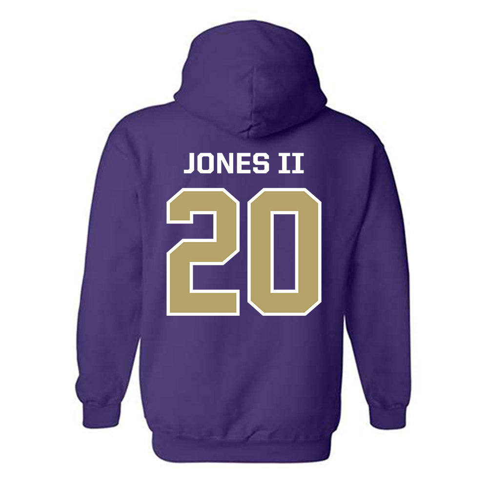 JMU - NCAA Football : Terrence Jones II - Classic Shersey Hooded Sweatshirt-1
